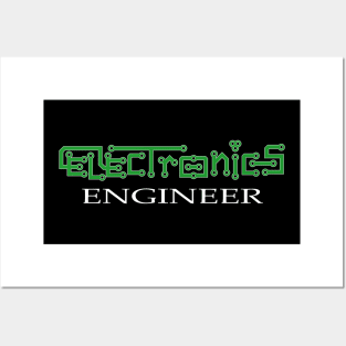 electronics engineer, electronic technician Posters and Art